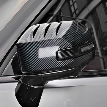 Made of high-quality ABS material with Imitation Carbon Fiber surface, lightweight and can withstand slight collision without deformation, scratch resistance, high-temperature resistance, not easy to fade. The curvature and size of the rearview mirror cover will completely match the car, and there will be no gap after installation, which can effectively waterproof and dustproof. The protective cover can effectively protect your car's rearview mirror from stains and scratches, effectively protect the appearance of the rearview mirror, does not block the rearview mirror field of view, and does not increase the rearview mirror volume.