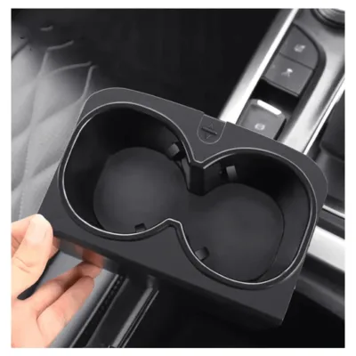 Compatible with GWM TANK Cup Holder: Specially designed for TANK 300, which fits perfectly and seamlessly, looks like a real part of the car. High-quality Material: The car cup holder Insert is made of TPE soft rubber material, which is sturdy and durable, non-toxic and tasteless. Easy to Clean: If the cup holder is accidentally soiled, it can be easily removed and washed with water, and then wiped clean with a towel or paper towel. The service life will not change. Easy to Install: No need to paste and drill. When using, unfold the cup holder to both sides and repeat several times, with the sides slightly lower at the front and slightly higher at the back, and then directly insert the original cup holder. When not in use, you can directly remove it, very easy to use.