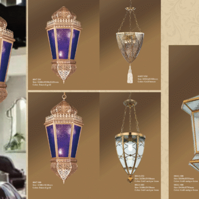 Arabic Style Led Lights Home Decor Pendant Light Iron Handmade Pendant Lamp