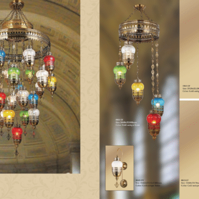 Mediterranean Muslim Indoor House Desk Decoration Vintage Table Light Bedroom tiffany Luxury Table Lamp