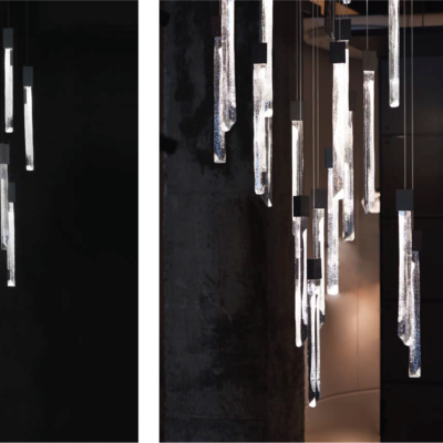 New Product Residential Decoration Stainless Steel Crystal LED Chandelier Light