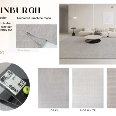 Italian Designer Minimalist Modular Stitching Fabric Sofa Set Simple Nordic Style with Wood Bed for Small Apartments & Hotels