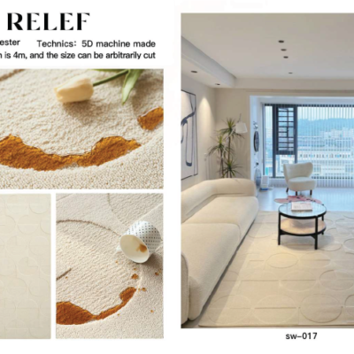 Modern Minimalist Carpet for the Room Handmade Custom Irregular Shaped Carpet Patchwork Pattern Tufting Carpet Wool for the Room