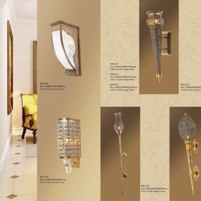 Decoration Wall Lights Gold Antique Brass Lighting Home Lighting Outdoor Wall Lamp