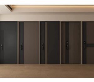 Smokeproof Fire Rated Door BS EN CE Certified FD30