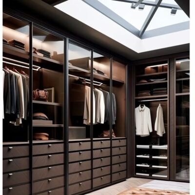 3 Doors Smart Bedroom Solid Pine Wooden Wardrobe