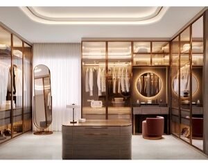 Nordic Bedroom Double Wardrobes