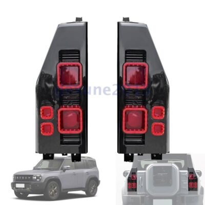 1Pair LED Tail Light Assembly For Jetour Traveller T2