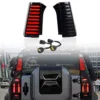 for Jetour T2 2023-2025 Rear Windshield Sides D-pillar LED Brake Signal Light